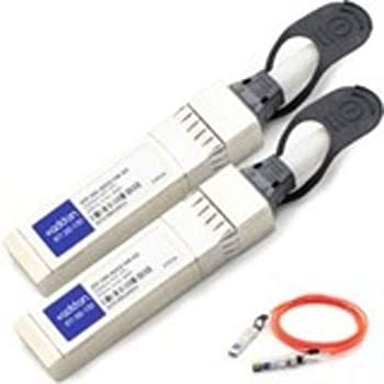 【中古】【インポート品・未当て嵌める】AddOn - 10GBase-AOC direct attach cable - SFP+ to SFP+ - 1.6 フィート - fiber optic - active