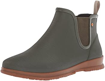 【中古】【輸入品・未使用】Bogs レディース スウィートピーアンクルハイトラバーレインブーツ%ｶﾝﾏ% セージ%ｶﾝﾏ% 10