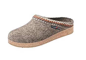 【中古】【輸入品・未使用】Haflinger ユニセックス Gz ジグザグクロッグ アース - 43