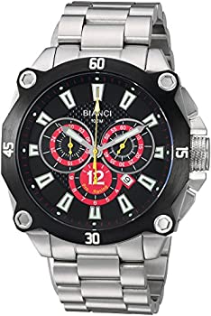 【中古】【インポート品・未当て嵌める】ROBERTO BIANCI WATCHES メンズ エンツォ」クォーツステンレススチールカジュアルウォッチ、色つや：しろがね色トーンダウン（模範例：Rb71013）