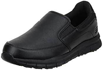 【中古】【輸入品・未使用】Skechers メンズ Nampa-Groton フードサービスシューズ%ｶﾝﾏ% ブラックポリウレタン%ｶﾝﾏ% 12
