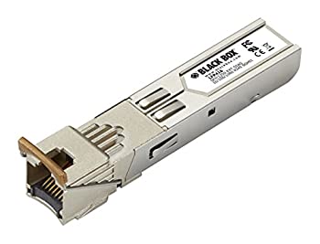 【中古】【輸入品・未使用】ブラックボックスネットワークサービス SFP SGMIIインターフェース付き 125GBPS COP