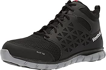 【中古】【インポート品・未当て嵌める】[リーボック] Work Men\u0027s Sublite Cushion Work Mid SD Black 10 E US E - Wide