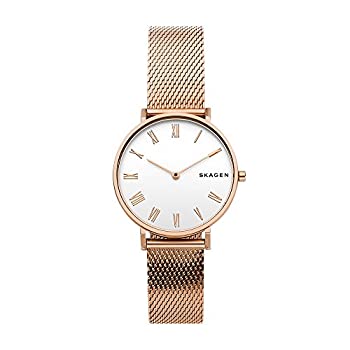 【中古】【輸入品・未使用】Skagen Women's Hald SKW2714 Rose-Gold Stainless-Steel Japanese Quartz Dress Watch