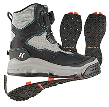 【中古】【輸入品・未使用】Korkers Darkhorse レディース ウェーディングブーツ - リマスタークラシック - 交換可能なクリングオン&スタッド付きクリングオンソール付き
