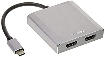【中古】【インポート品・未当て嵌める】Rocstor - C toデュアルHDMI刃針4?K