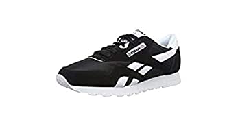【中古】【輸入品・未使用】[リーボック] スニーカー CL NYLON ブラック/ホワイト (6604) 31 cm