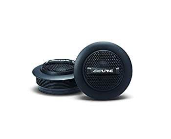 【中古】【輸入品・未使用】アルパインS-S10TW、Sシリーズ1インチコンポーネントドームツイーター-240W