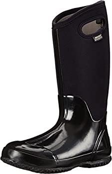 【中古】【インポート品・未当て嵌める】Bogs Women\u0027s Classic High Handle Waterproof Insulated Boot%ｶﾝﾏ%Black Smooth%ｶﾝﾏ%11 M US