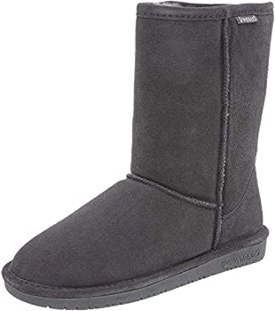 【中古】【インポート品・未当て嵌める】BEARPAW ショートスノーブーツ レディース US 大きさ: 6 B(M) US 色つや: 薄墨色