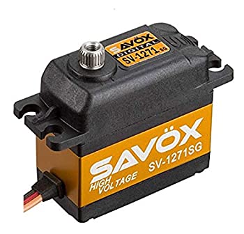 【中古】【輸入品・未使用】Savox High Voltage Std Size Ultra Fast Servo 25kg/0.087.4v