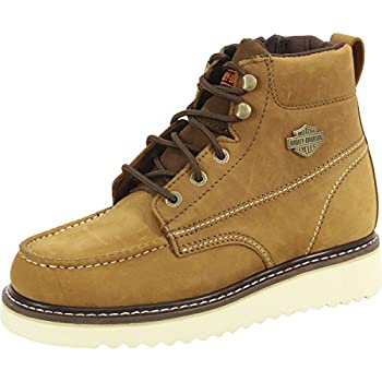 【中古】【輸入品・未使用】[Harley-Davidson] Men's Beau Motorcycle Boot%ｶﾝﾏ% Tan%ｶﾝﾏ% 8.5 M US