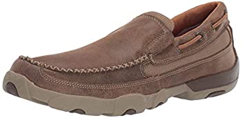 【中古】【インポート品・未当て嵌める】(9 M US%ｶﾝﾏ% Bomber) - Twisted X Men\u0027s Driving Slip-On Moccasin Shoes Moc Toe 靴-その他