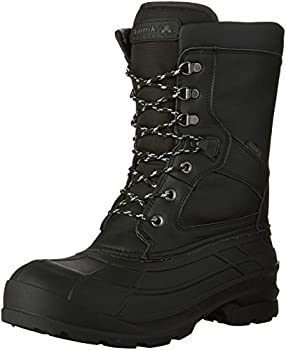 【中古】【輸入品・未使用】Kamik メンズ Nationprow スノーブーツ US サイズ: 8 Wide カラー: ブラック