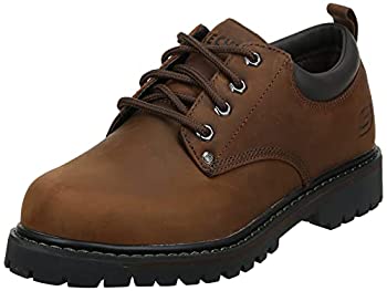 【中古】【インポート品・未当て嵌める】Skechers USA Men\u0027s Tom Cats Utility Shoe%ｶﾝﾏ% Dark Brown%ｶﾝﾏ% 7 M US 靴-その他