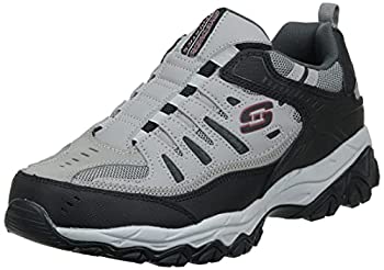 【中古】【輸入品・未使用】Skechers Sport Men's Afterburn Extra Wide Fit Wonted Loafer%カンマ%gray/black%カンマ%9.5 4E US|スカイマーケットプラス
