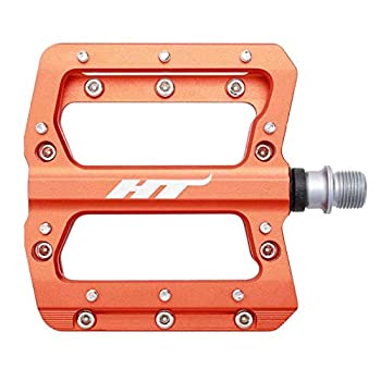 【中古】【インポート品・未当て嵌める】HT AN14A プラットホームペダル: 9/16in 米国海兵隊員青色