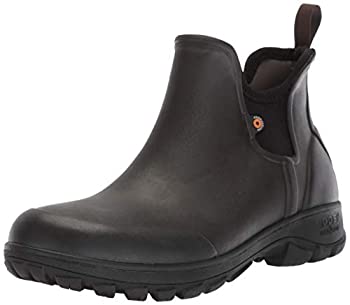 【中古】【インポート品・未当て嵌める】BOGS メンズ ソーヴィースリップオン ローハイト チャッカ雨合羽レインブーツ US 大きさ: 9 色つや: 赤銅色
