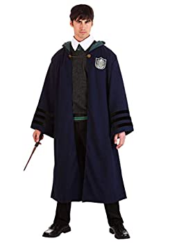 【中古】【インポート品・未当て嵌める】elope Fantastic Beasts: The Crimes of Grindelwald Slytherin 成年者用衣装 一大いさ 青色 バッグ・小物・ブランド雑貨-その他