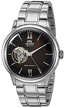 【中古】【インポート品・未当てはめる】Orient メンズ 「Helios」ステンレス鋼スチール写真 日本製自動小銃/手巻きオープンハートディスプレイ 赤銅色