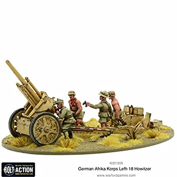 【中古】【輸入品・未使用】Warlord Games ボルトアクション:Afrika Korps LeFH 18 10.5cm 中砲兵
