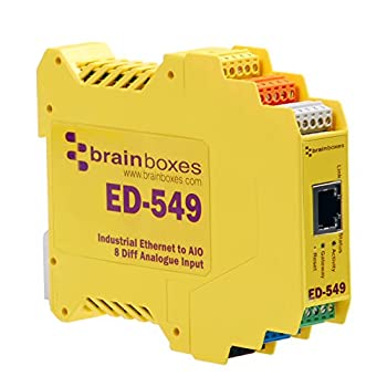 【中古】【インポート品・未当て嵌める】Brainboxes Ethernet to Analogue 8