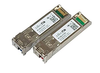 【中古】【輸入品・未使用】Mikrotik S+2332LC10D 双方向SFP 10G 10km モジュール