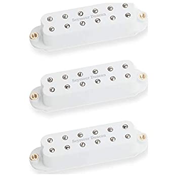 【中古】【輸入品・未使用】Seymour Duncan Billy Gibbon S Red Devil ピックアップセット - ホワイト