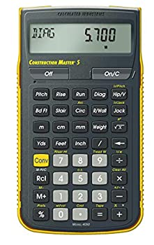 【中古】【輸入品・未使用】Calculated Industries 4050 建設マスター5建設電卓