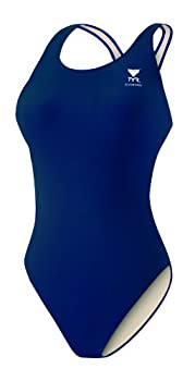 【中古】【輸入品・未使用】TYR 女の子用水着 無地 マックスバック スポーツ 28 ブルー｜スカイマーケットプラス
