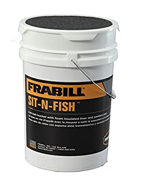【中古】【輸入品・未使用】Frabill Sit-N-Fish | 断熱ベイト バケツ 便利なパッド入りクッション蓋付き 快適な座り方オプション|スカイマーケットプラス