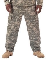 【中古】【輸入品・未使用】ROTHCO（ロスコ）リップストップ ユニフォーム カーゴパンツ/RIP-STOP UNIFORM PANTS:5755 (L%ｶﾝﾏ% アーミーデジカモ(ACU))