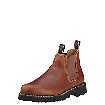 【中古】【インポート品・未当て嵌める】Ariat メンズ スポットホッグ ウエスタンカウボーイブーツ%ｶﾝﾏ% 落花生。%ｶﾝﾏ% 9 靴-その他