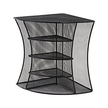 【中古】【輸入品・未使用】(1%ｶﾝﾏ% Black) - Safco Onyx Dual Use Mesh Corner Organiser - Black Safco 25,215円
