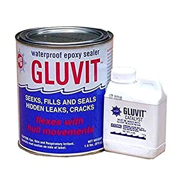 【中古】【インポート品・未当て嵌める】Marine-Tex RM330K Gluvit雨合羽エポキシシーラー - 2重量ポンド。