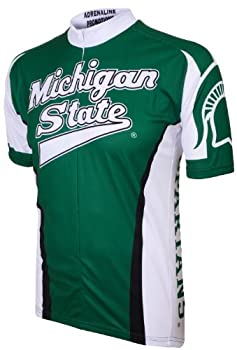 【中古】【インポート品・未当て嵌める】エピネフリン奨励Michigan State Spartans Cycling Jersey