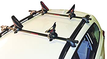【中古】【インポート品・未当てはめる】Malone Saddle Up Pro Universal Car Rack Kayak Carrier (Set of 4) with Bow and Stern Lines by Malone