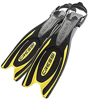 【中古】【輸入品・未使用】CRESSI（クレッシー） FROG PLUS フロッグ プラス ダイビング フィン スキューバ 足ひれ オープンヒール フィン ロングブレード 男女兼用 大人用