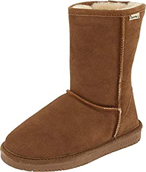 【中古】【輸入品・未使用】Bearpaw Women's Emma Short Hickory Mid-Calf Suede Boot - 9M
