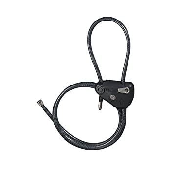 【中古】【インポート品・未当て嵌める】Abus Multiloop 210 Cable Lock%ｶﾝﾏ% 185珊 x 10粍%ｶﾝﾏ% Black by ABUS 自転車用アクセサリー-スポーツ・アウトドア