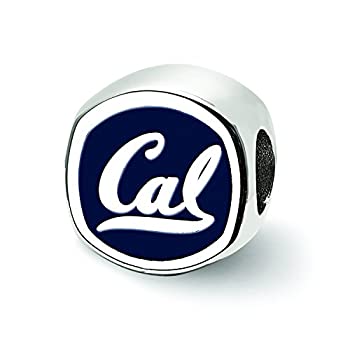 【中古】【輸入品・未使用】Calクッション型ロゴビーズ(スターリングSliver )