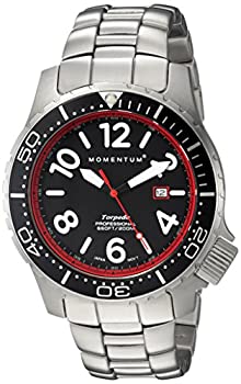 【中古】【輸入品・未使用】MomentumメンズクオーツステンレススチールWatch %ｶﾝﾏ% Color : silver-toned (モデル: 1?m-dv74r0?)