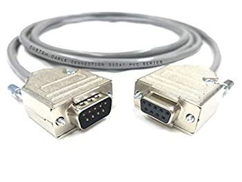 【中古】【インポート品・未当て嵌める】200?フィート禾穀類有線テレビdb9雄to刃針24?AWG rs232禾穀類有線テレビ全く9いの一番有線