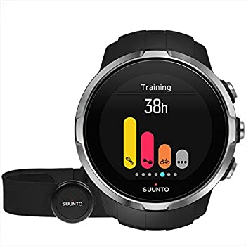 【中古】【インポート品・未当て嵌める】Suunto Spartan Sport with Heart Rate Monitor黒いこと、1大きさ