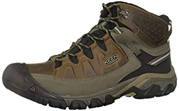 【中古】【インポート品・未当て嵌める】KEEN メンズ ターギーIII ミッドハイト 雨合羽山歩きブーツ%ｶﾝﾏ% バンジーコード/黒いこと。%ｶﾝﾏ% 16