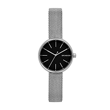 【中古】【輸入品・未使用】SkagenレディースSignatur steel-mesh Watch None シルバー|スカイマーケットプラス