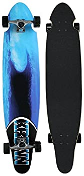 【中古】【輸入品・未使用】Complete Kick Tail Longboard Skateboard Blue Wave｜スカイマーケットプラス
