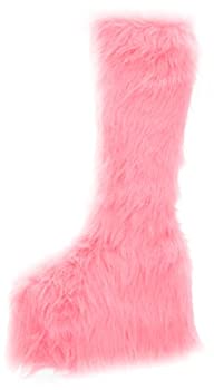 【中古】【インポート品・未当て嵌める】Ellie Shoes Women\u0027s 500-Fuzz Boot%ｶﾝﾏ% Pink%ｶﾝﾏ% 8 US/8 M US