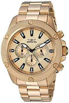 【中古】【インポート品・未当て嵌める】Invicta Men \u0027s \u0027 Pro Diver \u0027 Quartzステンレス鋼スチール写真Casual Watch %ｶﾝﾏ% Color : gold-toned (青写真: 22720?)