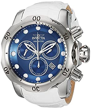 【中古】【輸入品・未使用】Invicta Men 's Venom ' QuartzステンレススチールandレザーCasual Watch%ｶﾝﾏ% Color : White (Model : 24350?)｜スカイマーケットプラス